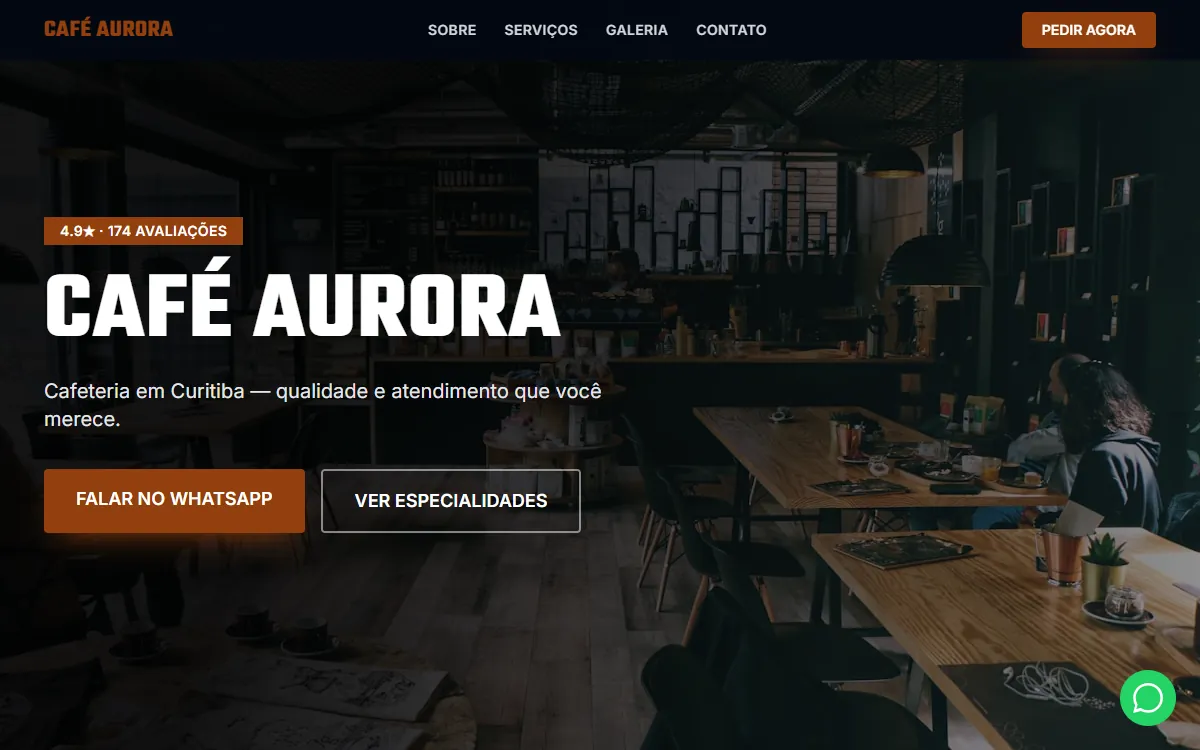 Site Café Aurora