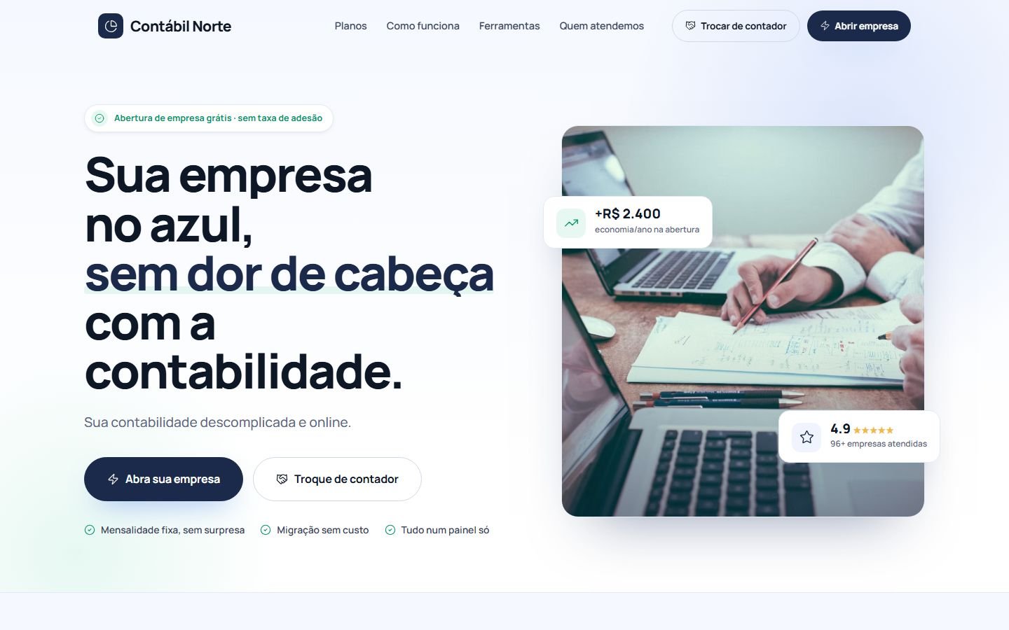 Site Contábil Norte