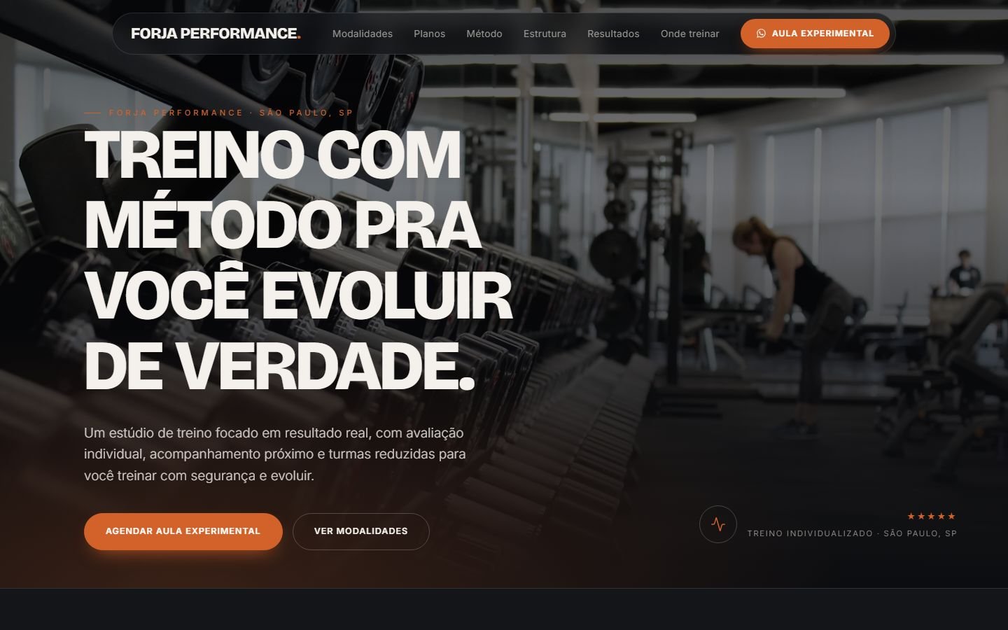 Site Forja Performance