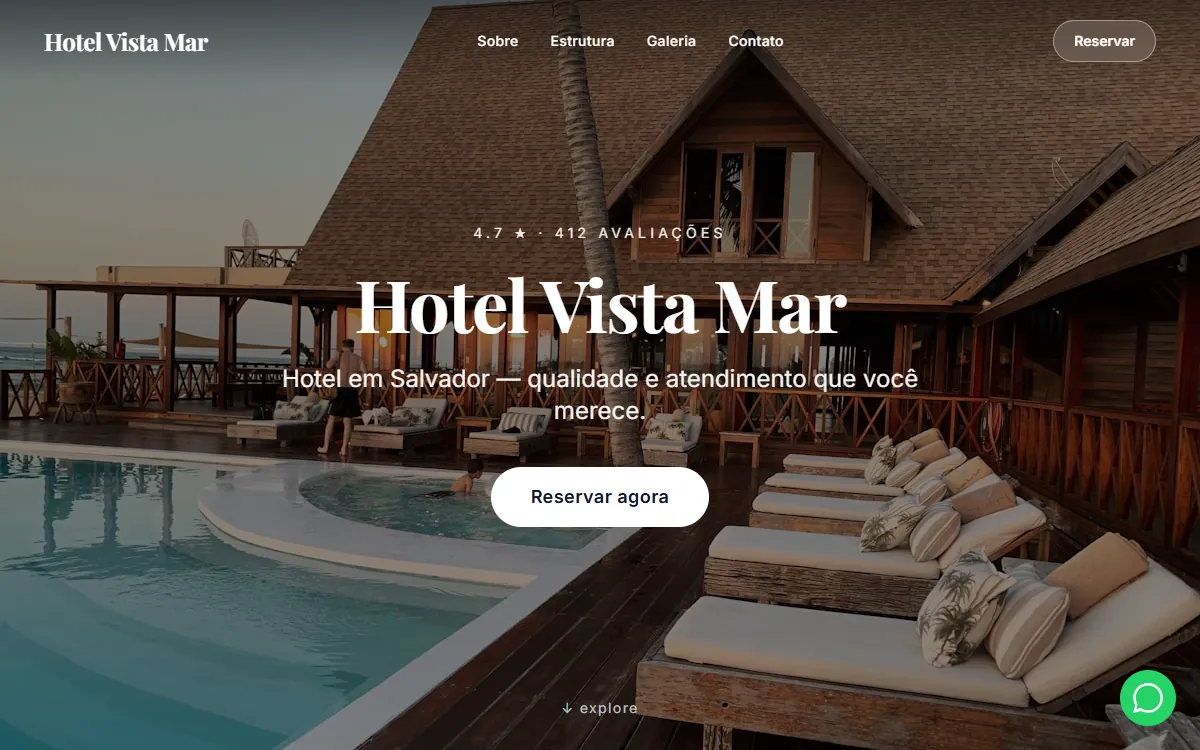 Site Hotel Vista Mar