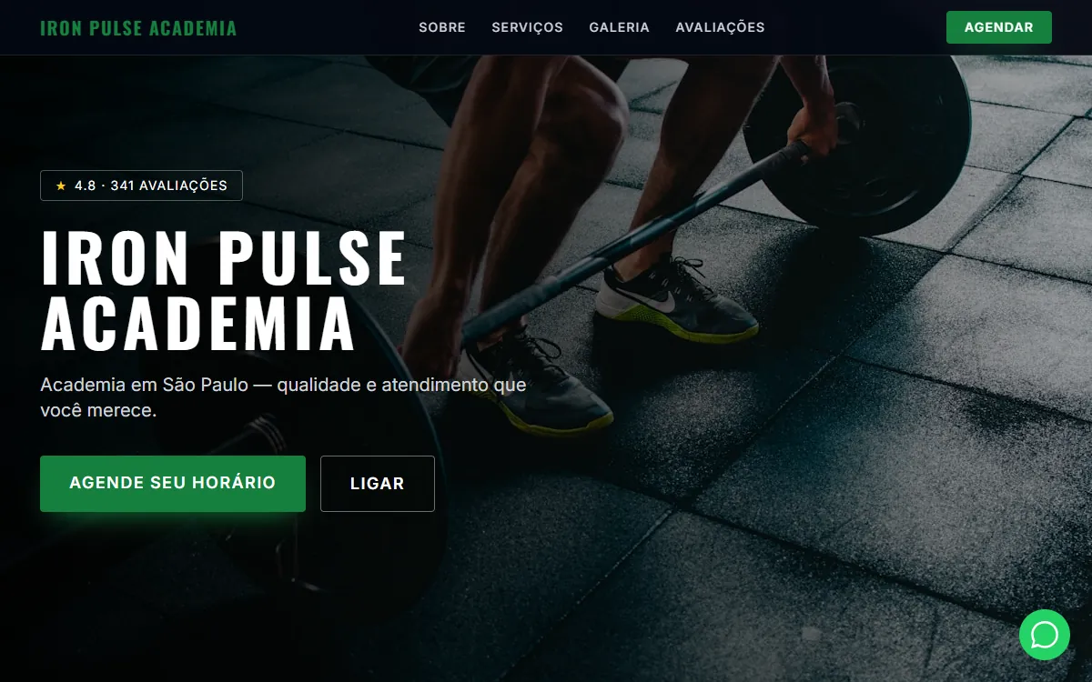 Site Iron Pulse Academia