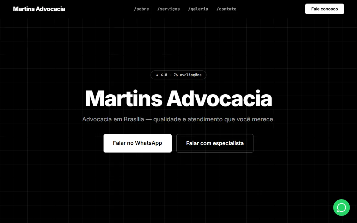 Site Martins Advocacia