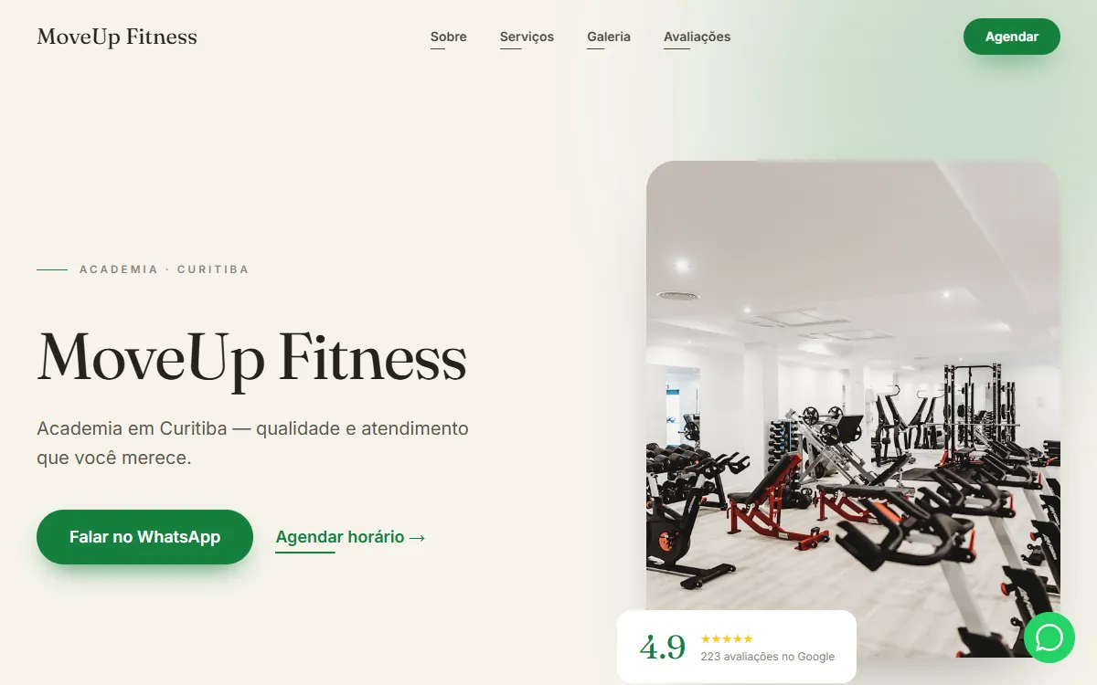 Site MoveUp Fitness