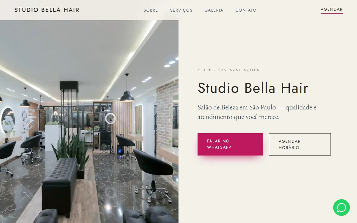 Site Studio Bella Hair