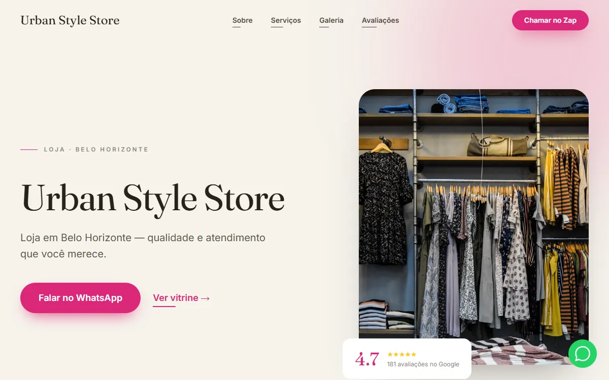 Site Urban Style Store